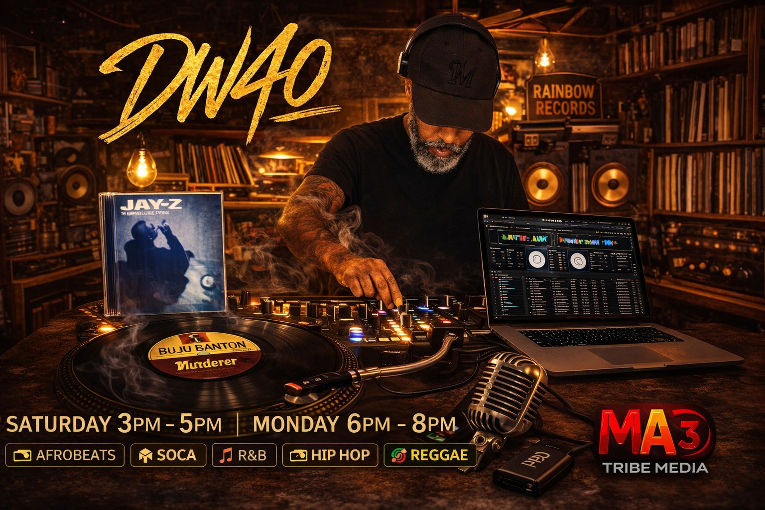 Tonight • Live DJ Set flyer