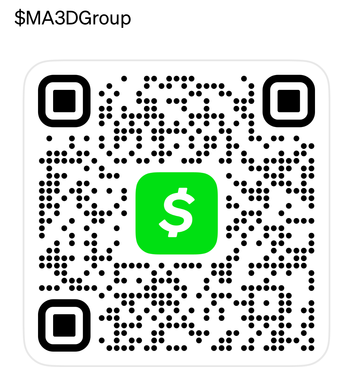 Cash App QR Code
